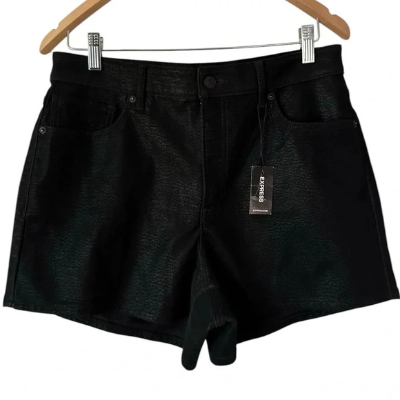 NWT Express Midi High Rise Shorts - Picture 1 of 14
